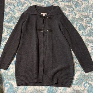 Grey cardigan